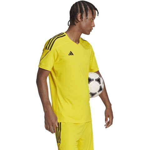 Adidas teamwear Koszulka męska adidas Tiro 23 League Jersey żółta HR4609
