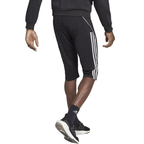 Adidas teamwear Spodnie męskie adidas Tiro 23 League 3/4 czarne HS3548