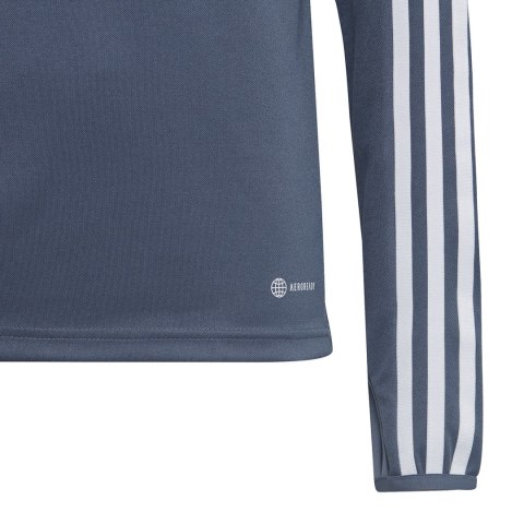 Adidas teamwear Bluza dla dzieci adidas Tiro 23 League Training Top szaro-biała HS3491