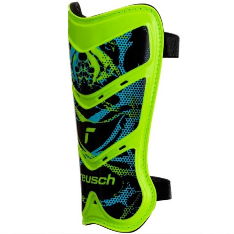 Reusch Ochraniacze piłkarskie Reusch Shinguard Attrakt Lite zielono-czarne 5377045 5551