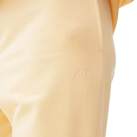 4F Spodnie damskie 4F F147 jasny żółty 4FSS23TTROF147 73S