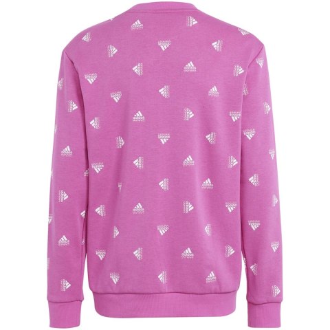 Adidas Bluza dla dzieci adidas Bluv Swt różowa IC5573