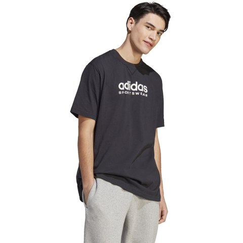 Adidas Koszulka męska adidas All SZN Graphic Tee czarna IC9815