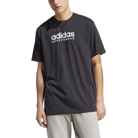 Adidas Koszulka męska adidas All SZN Graphic Tee czarna IC9815