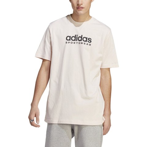 Adidas Koszulka męska adidas All SZN Graphic Tee pudrowy róż IC9810