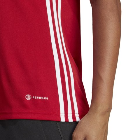 Adidas teamwear Koszulka damska adidas Tabela 23 Jersey czerwona HS0540