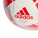 Adidas Piłka nożna adidas Starlancer Club Ball biało-czerwona IA0974