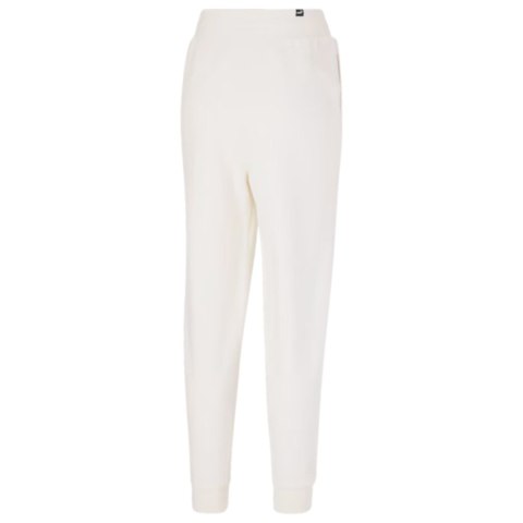 Puma Spodnie damskie Puma ESS+ Embroidery High-Waist Pants FL kremowe 670007 99