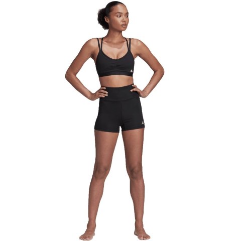 Adidas Spodenki damskie adidas Yoga Essentials High-Waisted czarne HD6825