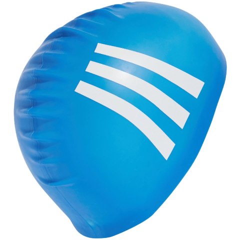 Adidas Czepek pływacki dla dzieci adidas 3-Stripes Swim niebieski IA8304