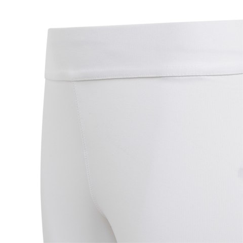 Adidas teamwear Spodenki dla dzieci adidas Techfit Aeroready białe IA1210