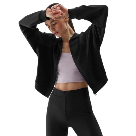 4F Bluza damska 4F F1002 głęboka czerń 4FWSS24TSWSF1002 20S