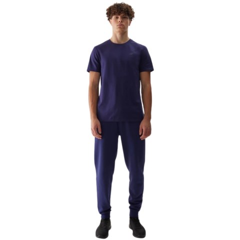 4F Spodnie męskie 4F M603 granatowe 4FWSS24TTROM603 31S