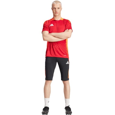 Adidas teamwear Spodenki męskie adidas Tiro 24 Competition 1/2 czarno-czerwone IR5491