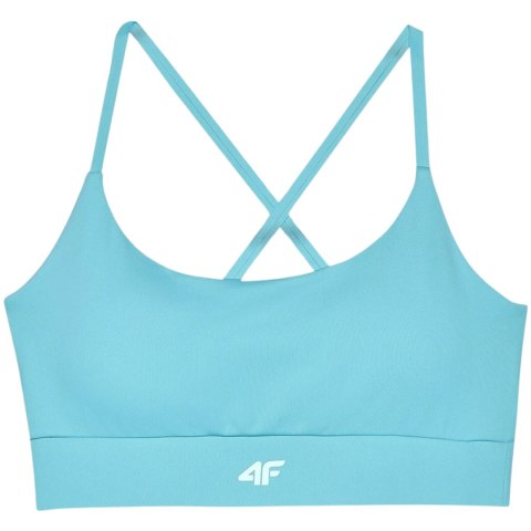 4F Stanik sportowy 4F F096 niebieski 4FWSS24USBAF096 33S
