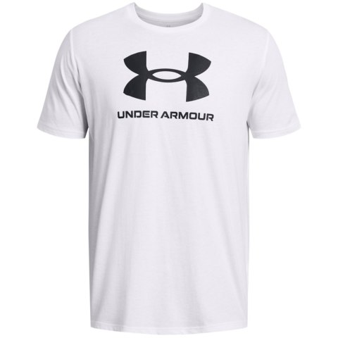 Under Armour Koszulka męska Under Armour Sportstyle Logo biała 1382911 100
