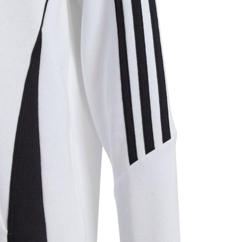 Adidas teamwear Bluza dla dzieci adidas Tiro 24 Hooded Sweat biała IR7506