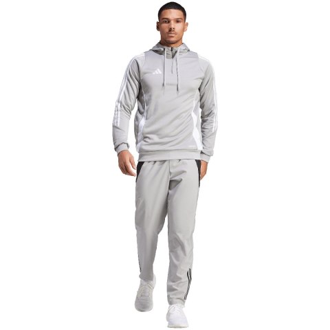 Adidas teamwear Bluza męska adidas Tiro 24 Training Hooded szara IR7551