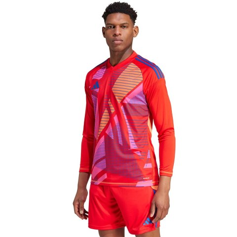 Adidas teamwear Koszulka bramkarska męska adidas Tiro 24 Competition Long Sleeve czerwona IN0407
