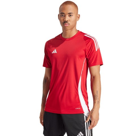 Adidas teamwear Koszulka męska adidas Tiro 24 Jersey czerwona IS1016