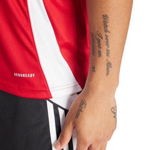 Adidas teamwear Koszulka męska adidas Tiro 24 Jersey czerwona IS1016