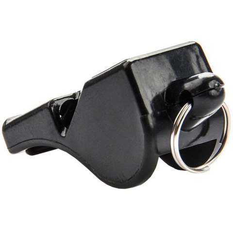 Meteor Gwizdek Meteor Wolf bezkulkowy plastikowy czarny 38500