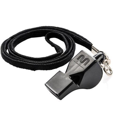 Meteor Gwizdek Meteor Wolf bezkulkowy plastikowy czarny 38500