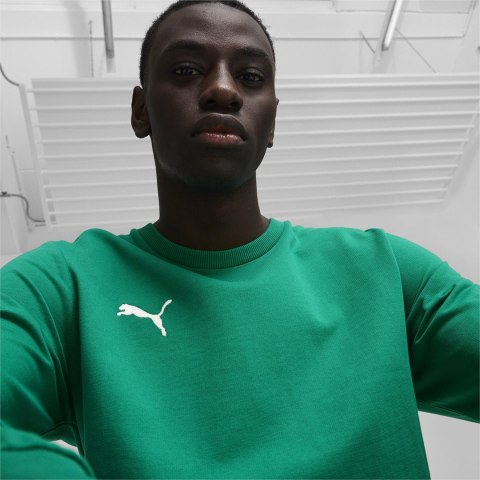 Puma Bluza męska Puma Team Goal Casuals Crew Neck Sweat zielona 658592 05
