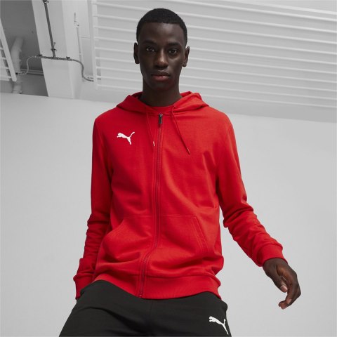 Puma Bluza męska Puma Team Goal Casuals Hooded czerwona 658595 01