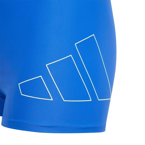 Adidas Spodenki kąpielowe dla dzieci adidas Szorty Performance Big Bars Swim niebieskie IK9653