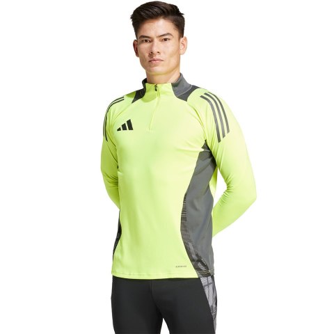Adidas teamwear Bluza męska adidas Tiro 24 Competition Training Top limonkowa IS1642