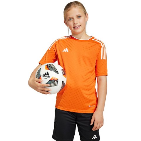 Adidas teamwear Koszulka dla dzieci adidas Campeon 23 Jersey pomarańczowa IC1243