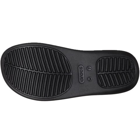 Crocs Klapki damskie Crocs Getaway Platform Flip czarne 209410 001