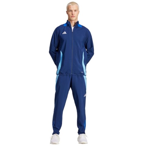 Adidas teamwear Spodnie męskie adidas Tiro 24 Competition Presentation granatowe IR7607