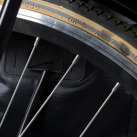 Dunlop Torba rowerowa Dunlop sakwa wodoszczelna 15L czarna 1042299