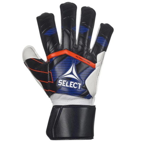 Select Rękawice bramkarskie Select 04 Protection Flat Cut v24 czarno-granatowe 18448