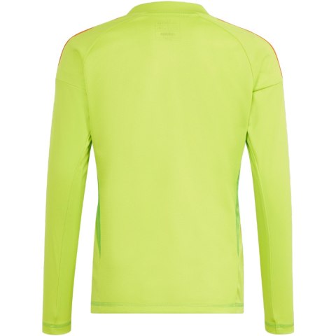 Adidas teamwear Koszulka bramkarska dla dzieci adidas Tiro 24 Competition Long Sleeve Goalkeeper limonkowa IU0294