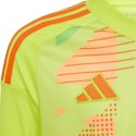 Adidas teamwear Koszulka bramkarska dla dzieci adidas Tiro 24 Competition Long Sleeve Goalkeeper limonkowa IU0294