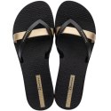 Ipanema Klapki damskie Ipanema Kirei Fem czarno-złote 81805-AT156