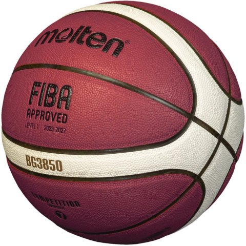 Molten Piłka koszykowa Molten brązowa B5G3850 FIBA