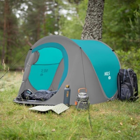 NILS CAMP NC3743 NAMIOT KEMPINGOWY SAMOROZKŁADAJĄCY TURKUSOWY NILS CAMP
