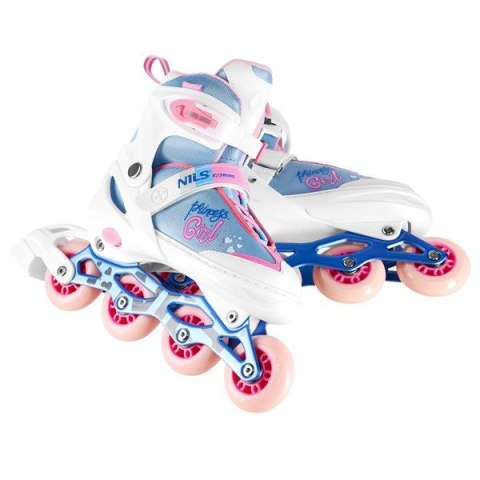 NILS EXTREME NA18168A ŁYŻWOROLKI PRINCESS BIAŁE ROZM.M (35-38) NILS EXTREME