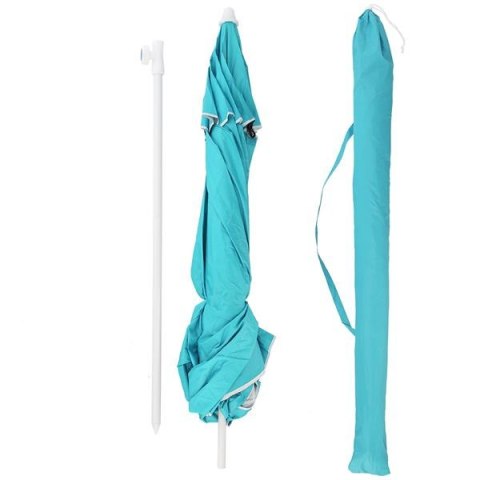 NILS NC7822 TURKUSOWY PARASOL PLAŻOWY XL 220 CM NILS