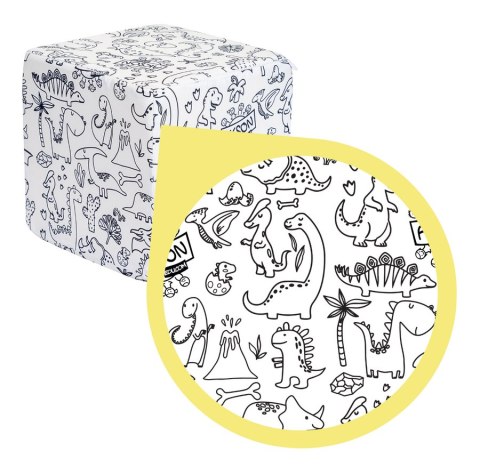 Kostka do kolorowania DINO