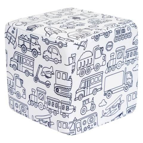 Kostka do kolorowania POJAZDY