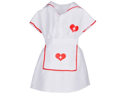 Zestaw dla dziewczynki Kostium Pielęgniarki Pani Doktor lekarz M/L ZA5281