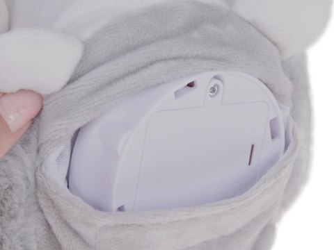 Projektor lampka nocna pluszowy Jeż przytulanka dla dzieci ZA5290