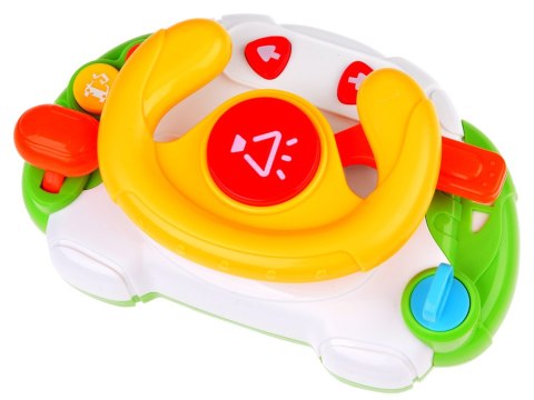 Interaktywna sensoryczna Kierownica dla dzieci światło, dźwięk ZA5189