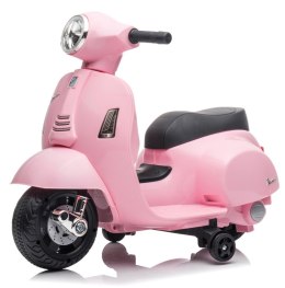 Jeździk akumulatorowy Scooter Vespa pudrowy róż