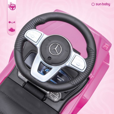 Jeździk pchacz chodzik dla dzieci Mercedes Benz G Klasa różowy
